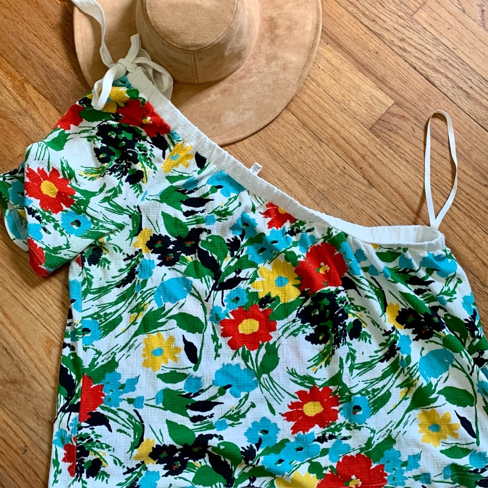 Floral Off-Shoulder Top - Multicolor - Picture 10 of 10